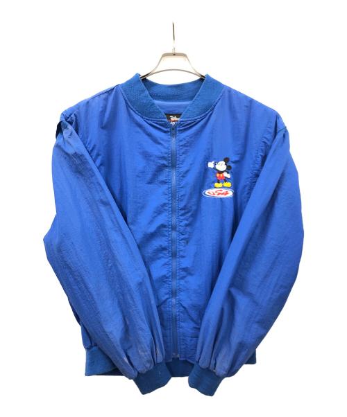 DISNEY（ディズニー）DISNEY (ディズニー) ナイロンジャケット ブルー サイズ:XXLARGEの古着・服飾アイテム