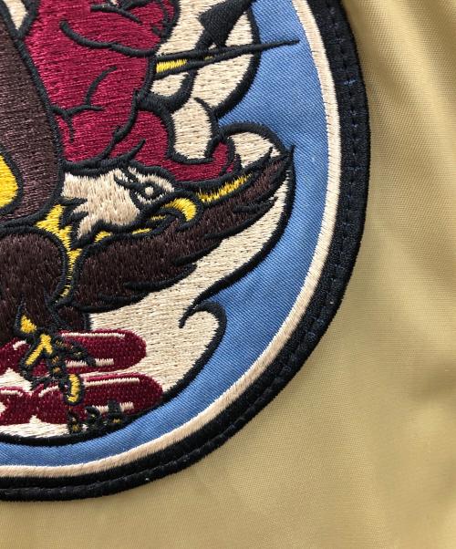 TED COMPANY（テッドカンパニー）TED COMPANY (テッドカンパニー) MA-1ジャケット カーキ×ブラウン サイズ:42の古着・服飾アイテム