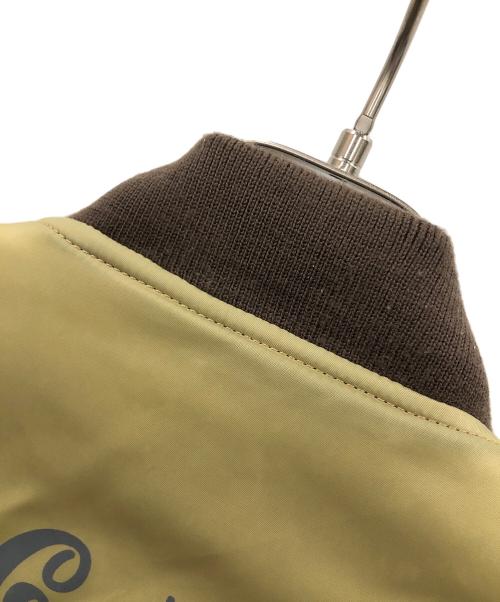 TED COMPANY（テッドカンパニー）TED COMPANY (テッドカンパニー) MA-1ジャケット カーキ×ブラウン サイズ:42の古着・服飾アイテム