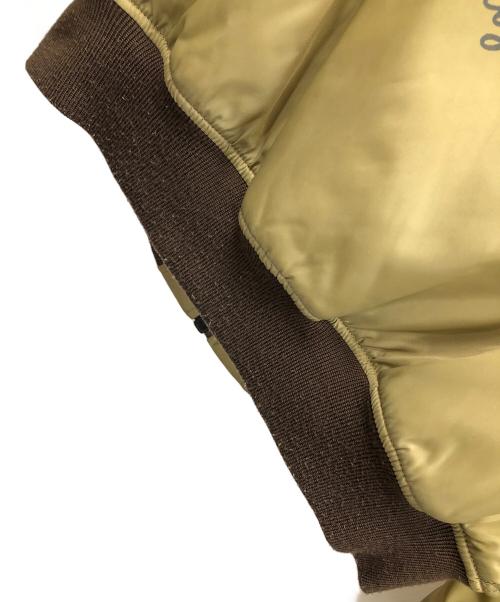 TED COMPANY（テッドカンパニー）TED COMPANY (テッドカンパニー) MA-1ジャケット カーキ×ブラウン サイズ:42の古着・服飾アイテム