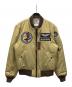 TED COMPANY（テッドカンパニー）の古着「MA-1ジャケット」｜カーキ×ブラウン