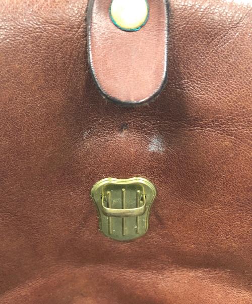 Herz（ヘルツ）Herz (ヘルツ) バッグ 口枠ベルトポーチ ブラウン サイズ:実寸サイズにてご確認ください。の古着・服飾アイテム