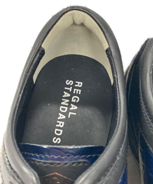 REGAL（リーガル）REGAL (リーガル) レザースニーカー ブルー サイズ:25 1/2の古着・服飾アイテム