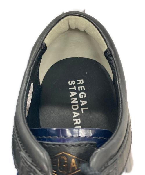 REGAL（リーガル）REGAL (リーガル) レザースニーカー ブルー サイズ:25 1/2の古着・服飾アイテム