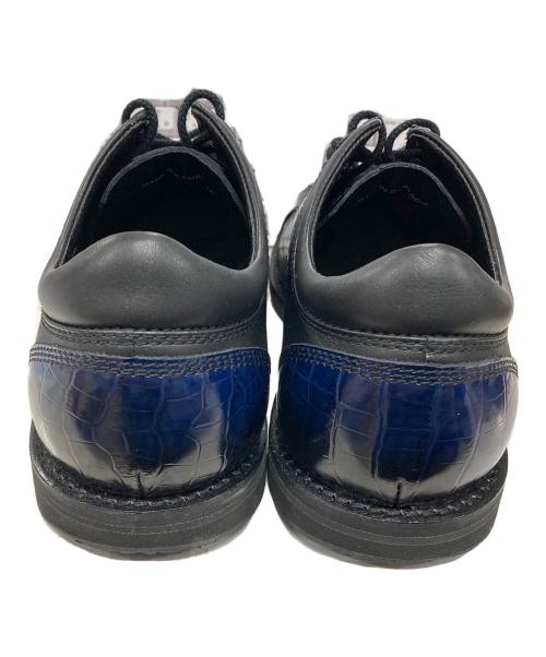 REGAL（リーガル）REGAL (リーガル) レザースニーカー ブルー サイズ:25 1/2の古着・服飾アイテム