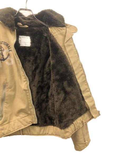 HOUSTON（ヒューストン）HOUSTON (ヒューストン) フレンチデッキジャケット カーキ サイズ:38の古着・服飾アイテム
