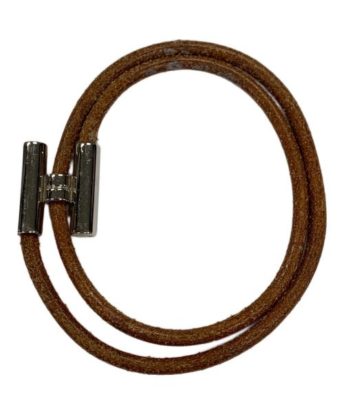 HERMES（エルメス）HERMES (エルメス) ブレスレット トゥルニ ブラウン サイズ:実寸サイズにてご確認ください。の古着・服飾アイテム