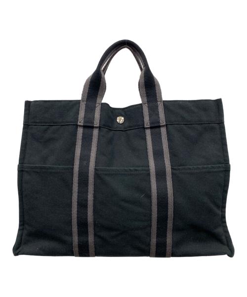 HERMES（エルメス）HERMES (エルメス) トートバッグ フールトゥMM ブラック サイズ:MMの古着・服飾アイテム