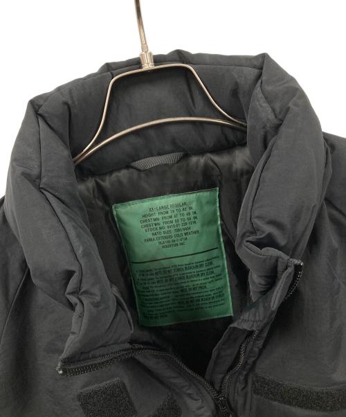 HOUSTON（ヒューストン）HOUSTON (ヒューストン) 中綿ジャケット PARKA EXTENDED COLD WEATHER（パーカ エクステンデッド コールド ウェザー） ブラック サイズ:XX-LARGE REGULARの古着・服飾アイテム