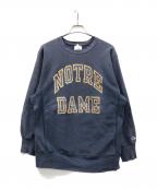Championチャンピオン）の古着「スウェット REVERSE WEAVE WARMUP(リバースウィーブウオームアップ)」｜ブルー