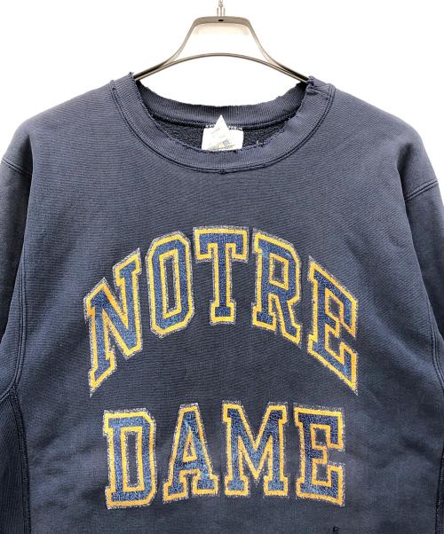 Champion（チャンピオン）Champion (チャンピオン) スウェット REVERSE WEAVE WARMUP(リバースウィーブウオームアップ) ブルー サイズ:Largeの古着・服飾アイテム