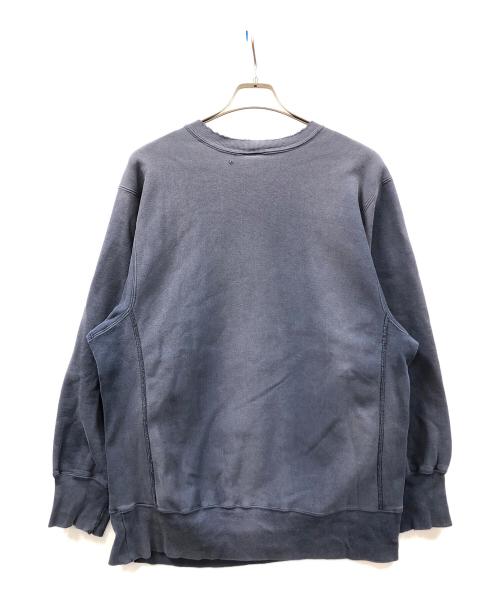 Champion（チャンピオン）Champion (チャンピオン) スウェット REVERSE WEAVE WARMUP(リバースウィーブウオームアップ) ブルー サイズ:Largeの古着・服飾アイテム