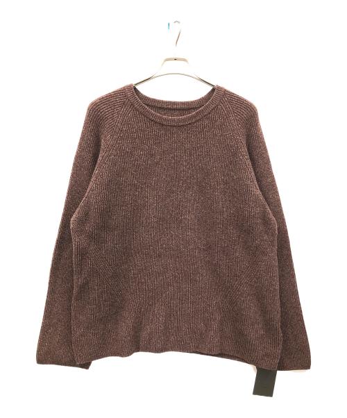 Essay（エッセイ）Essay (エッセイ) crepuscule (クレプスキュール) セーター ワインレッド サイズ:M 未使用品の古着・服飾アイテム