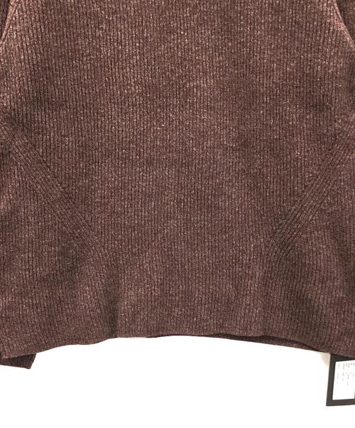 Essay（エッセイ）Essay (エッセイ) crepuscule (クレプスキュール) セーター ワインレッド サイズ:M 未使用品の古着・服飾アイテム