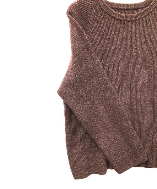 Essay（エッセイ）Essay (エッセイ) crepuscule (クレプスキュール) セーター ワインレッド サイズ:M 未使用品の古着・服飾アイテム