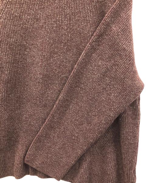 Essay（エッセイ）Essay (エッセイ) crepuscule (クレプスキュール) セーター ワインレッド サイズ:M 未使用品の古着・服飾アイテム