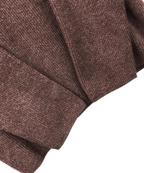 Essay（エッセイ）Essay (エッセイ) crepuscule (クレプスキュール) セーター ワインレッド サイズ:M 未使用品の古着・服飾アイテム