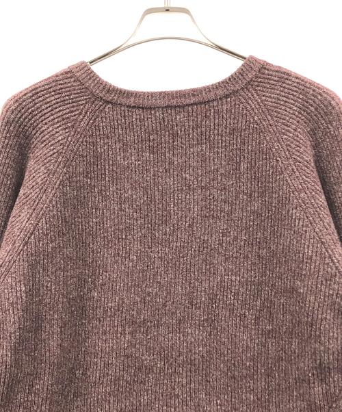 Essay（エッセイ）Essay (エッセイ) crepuscule (クレプスキュール) セーター ワインレッド サイズ:M 未使用品の古着・服飾アイテム