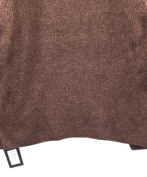 Essay（エッセイ）Essay (エッセイ) crepuscule (クレプスキュール) セーター ワインレッド サイズ:M 未使用品の古着・服飾アイテム