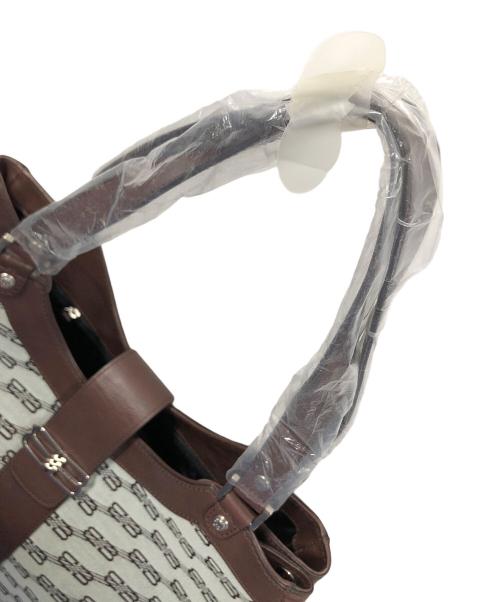 BALENCIAGA（バレンシアガ）BALENCIAGA (バレンシアガ) BB（ビービー）ロゴ キャンバス ハンドバッグ サイズ:実寸サイズにてご確認ください。 未使用品の古着・服飾アイテム