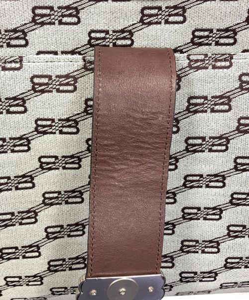 BALENCIAGA（バレンシアガ）BALENCIAGA (バレンシアガ) BB（ビービー）ロゴ キャンバス ハンドバッグ サイズ:実寸サイズにてご確認ください。 未使用品の古着・服飾アイテム