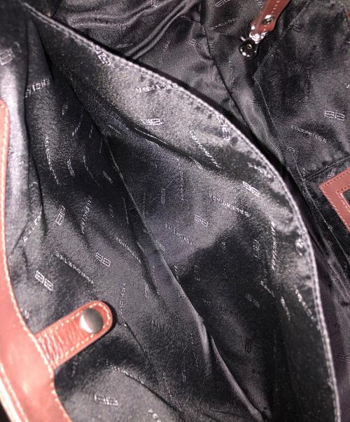 BALENCIAGA（バレンシアガ）BALENCIAGA (バレンシアガ) BB（ビービー）ロゴ キャンバス ハンドバッグ サイズ:実寸サイズにてご確認ください。 未使用品の古着・服飾アイテム