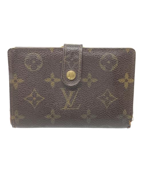 LOUIS VUITTON（ルイ ヴィトン）LOUIS VUITTON (ルイ ヴィトン) 2つ折り財布 モノグラム ポルトモネ・ビエ・ヴィエノワ ブラウン サイズ:実寸サイズにてご確認ください。の古着・服飾アイテム