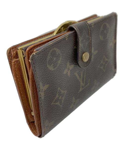 LOUIS VUITTON（ルイ ヴィトン）LOUIS VUITTON (ルイ ヴィトン) 2つ折り財布 モノグラム ポルトモネ・ビエ・ヴィエノワ ブラウン サイズ:実寸サイズにてご確認ください。の古着・服飾アイテム