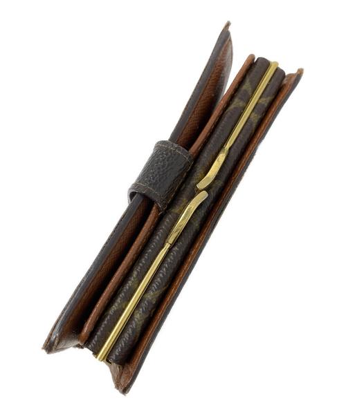 LOUIS VUITTON（ルイ ヴィトン）LOUIS VUITTON (ルイ ヴィトン) 2つ折り財布 モノグラム ポルトモネ・ビエ・ヴィエノワ ブラウン サイズ:実寸サイズにてご確認ください。の古着・服飾アイテム