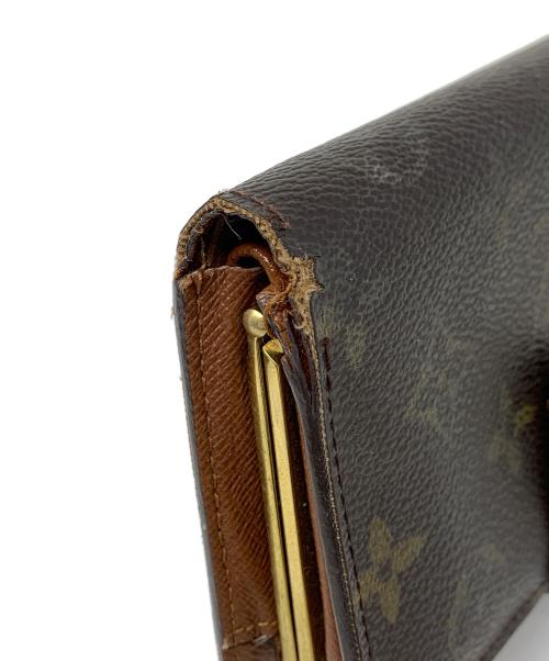 LOUIS VUITTON（ルイ ヴィトン）LOUIS VUITTON (ルイ ヴィトン) 2つ折り財布 モノグラム ポルトモネ・ビエ・ヴィエノワ ブラウン サイズ:実寸サイズにてご確認ください。の古着・服飾アイテム