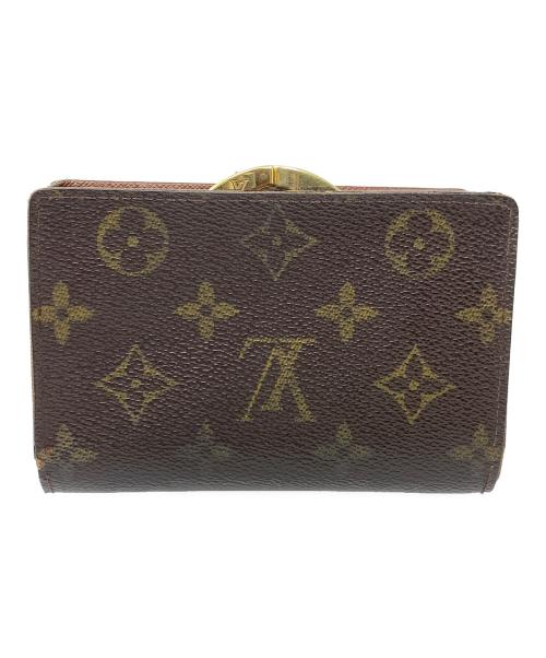 LOUIS VUITTON（ルイ ヴィトン）LOUIS VUITTON (ルイ ヴィトン) 2つ折り財布 モノグラム ポルトモネ・ビエ・ヴィエノワ ブラウン サイズ:実寸サイズにてご確認ください。の古着・服飾アイテム