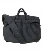 PORTERポーター）の古着「2WAYバッグ トートバッグ ショルダーバッグ タンカー」｜ブラック×オレンジ