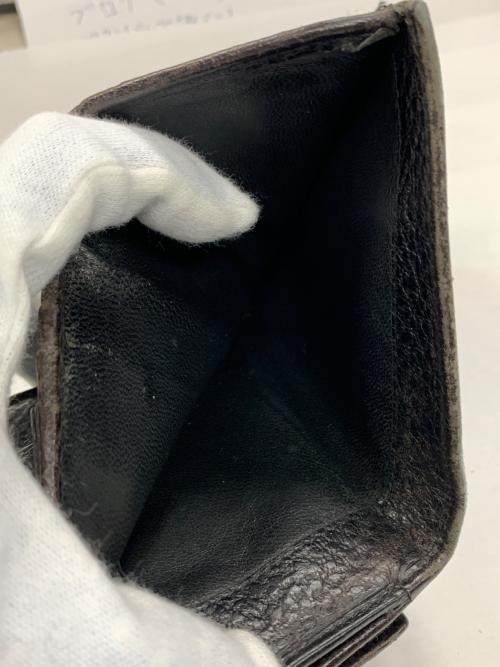 GUCCI（グッチ）GUCCI (グッチ) 2つ折り財布 Wホック シェリーライン ブラック サイズ:実寸サイズにてご確認下さい。の古着・服飾アイテム