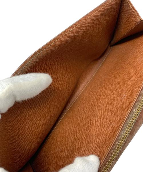 LOUIS VUITTON（ルイ ヴィトン）LOUIS VUITTON (ルイ ヴィトン) 長財布 モノグラム ポルトモネクレディ ブラウン サイズ:実寸サイズにてご確認ください。の古着・服飾アイテム