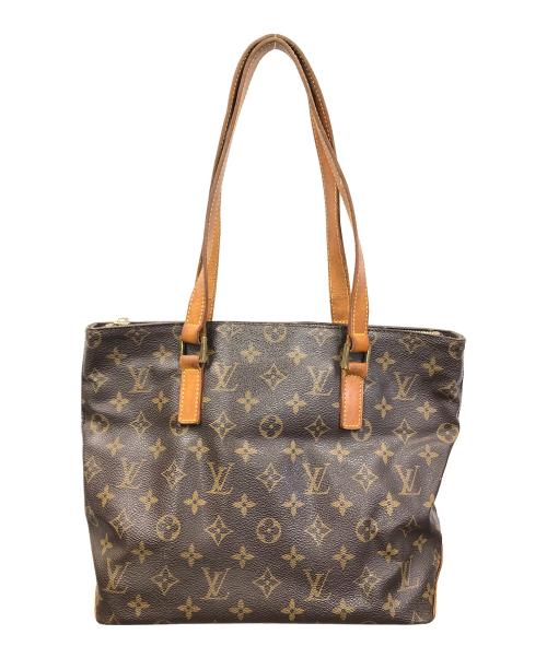 LOUIS VUITTON（ルイ ヴィトン）LOUIS VUITTON (ルイ ヴィトン) トートバッグ モノグラム カバ･ピアノ ブラウン サイズ:実寸サイズにてご確認ください。の古着・服飾アイテム