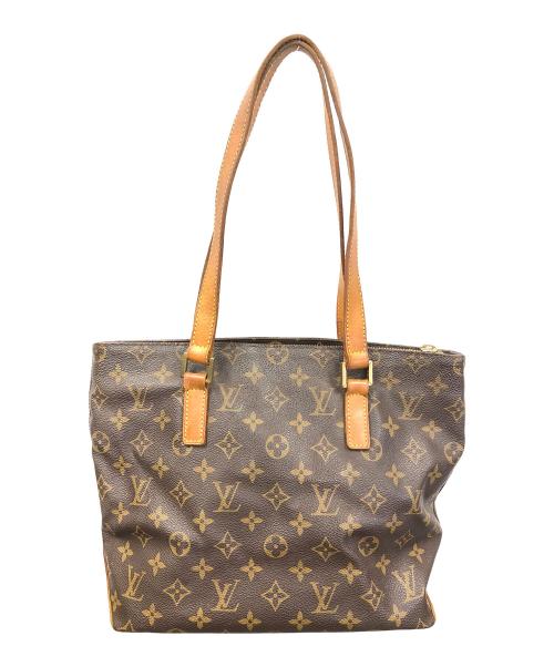 LOUIS VUITTON（ルイ ヴィトン）LOUIS VUITTON (ルイ ヴィトン) トートバッグ モノグラム カバ･ピアノ ブラウン サイズ:実寸サイズにてご確認ください。の古着・服飾アイテム