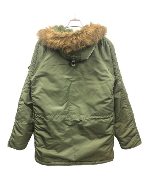 ALPHA（アルファ）ALPHA (アルファ) N-3Bタイプコート カーキ サイズ:Lの古着・服飾アイテム