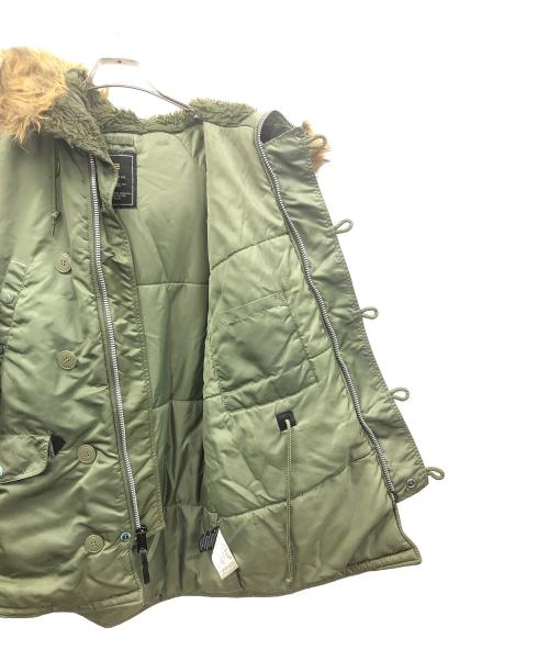 ALPHA（アルファ）ALPHA (アルファ) N-3Bタイプコート カーキ サイズ:Lの古着・服飾アイテム