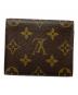 中古・古着 LOUIS VUITTON (ルイ ヴィトン) カードケース モノグラム アンヴェロップ カルト ドゥ ヴィジット サイズ:実寸サイズにてご確認ください。：14000円
