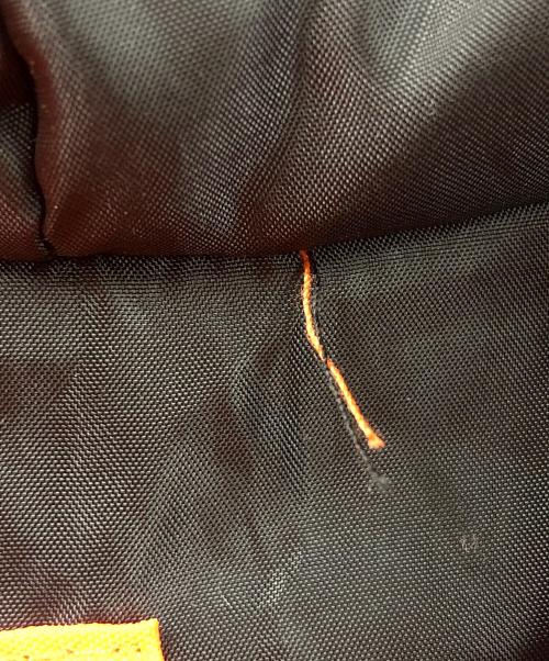 DUALISM（デュアリズム）DUALISM (デュアリズム) 中綿ジャケット REFLECT BATTING JACKET（リフレクト バッティング ジャケット） オレンジ×ブラック サイズ:Fの古着・服飾アイテム