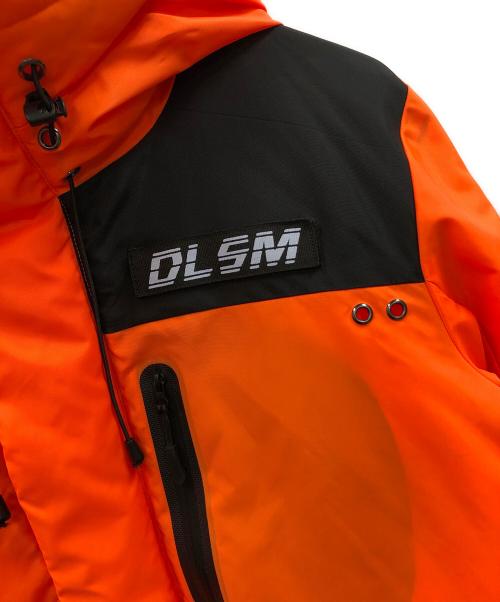 DUALISM（デュアリズム）DUALISM (デュアリズム) 中綿ジャケット REFLECT BATTING JACKET（リフレクト バッティング ジャケット） オレンジ×ブラック サイズ:Fの古着・服飾アイテム