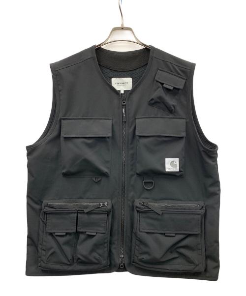 CarHartt（カーハート）CarHartt (カーハート) ベスト ELMWOOD VEST（エルムウッド ベスト） ブラック サイズ:Lの古着・服飾アイテム