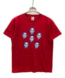 TRUSS（トラス）の古着「Araki 24ss SINREI Tシャツ（アラキ 24ss シンレイ ティーシャツ）」｜レッド