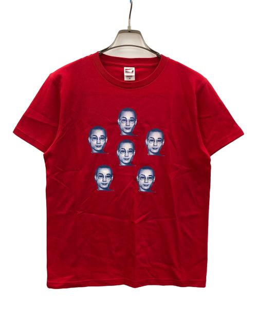 TRUSS（トラス）TRUSS (トラス) Araki 24ss SINREI Tシャツ（アラキ 24ss シンレイ ティーシャツ） レッド サイズ:Mの古着・服飾アイテム