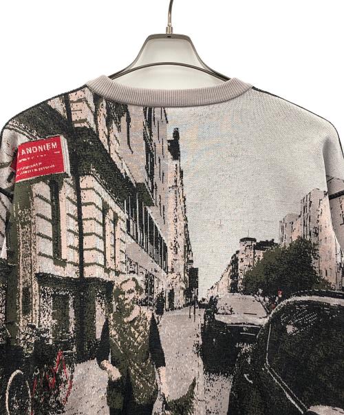 gadid anoniem（ガディッド アノニム）gadid anoniem (ガディッド アノニム) ニット ベージュ系 サイズ:フリーの古着・服飾アイテム