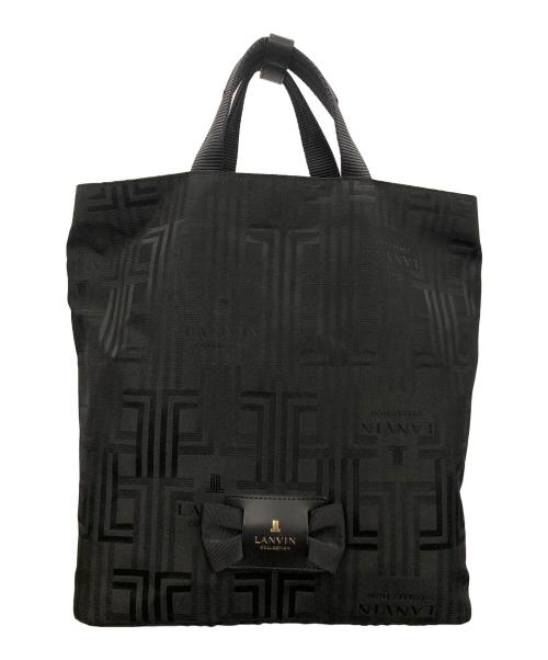 LANVIN COLLECTION（ランバンコレクション）LANVIN COLLECTION (ランバンコレクション) リュックサック サンマール ブラック サイズ:実寸サイズにてご確認ください。の古着・服飾アイテム