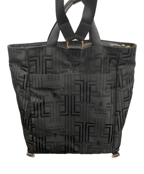 LANVIN COLLECTION（ランバンコレクション）LANVIN COLLECTION (ランバンコレクション) リュックサック サンマール ブラック サイズ:実寸サイズにてご確認ください。の古着・服飾アイテム