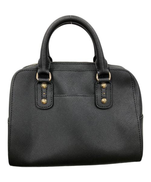 MICHAEL KORS（マイケル・コース）MICHAEL KORS (マイケル・コース) 2WAYバッグ ハンドバッグ ショルダーバッグ サフィアーノ スモール サッチェル ブラック サイズ:実寸サイズにてご確認ください。の古着・服飾アイテム