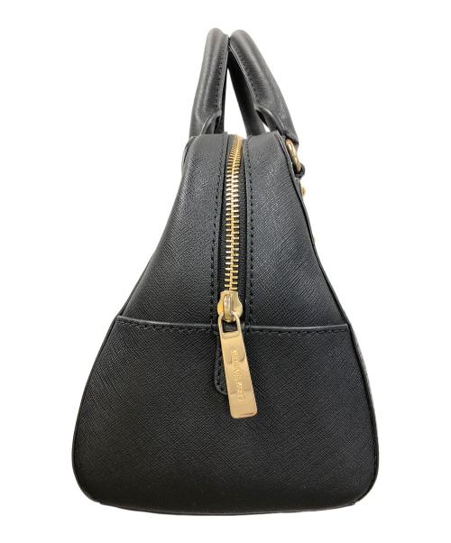 MICHAEL KORS（マイケル・コース）MICHAEL KORS (マイケル・コース) 2WAYバッグ ハンドバッグ ショルダーバッグ サフィアーノ スモール サッチェル ブラック サイズ:実寸サイズにてご確認ください。の古着・服飾アイテム