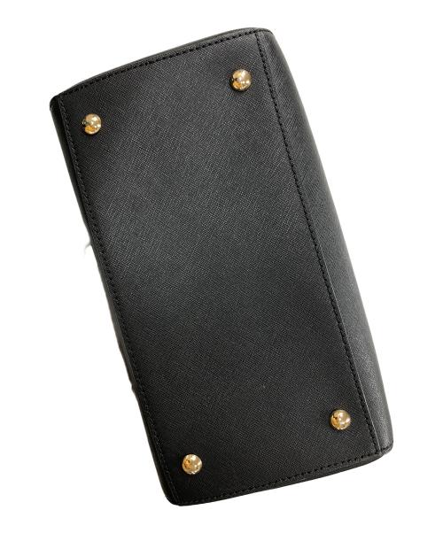 MICHAEL KORS（マイケル・コース）MICHAEL KORS (マイケル・コース) 2WAYバッグ ハンドバッグ ショルダーバッグ サフィアーノ スモール サッチェル ブラック サイズ:実寸サイズにてご確認ください。の古着・服飾アイテム